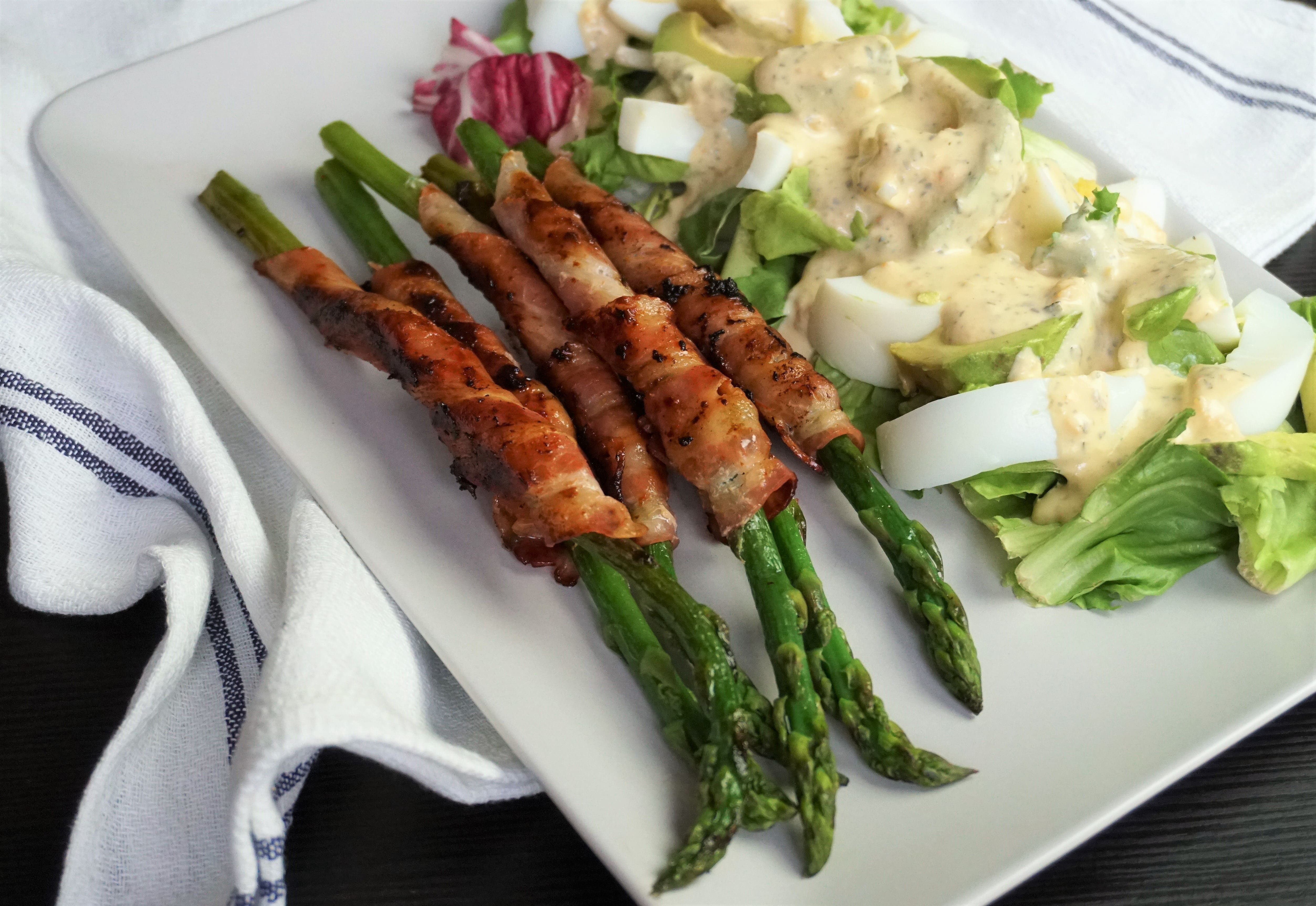 Asparagus with Bacon: Healthy and Tasty