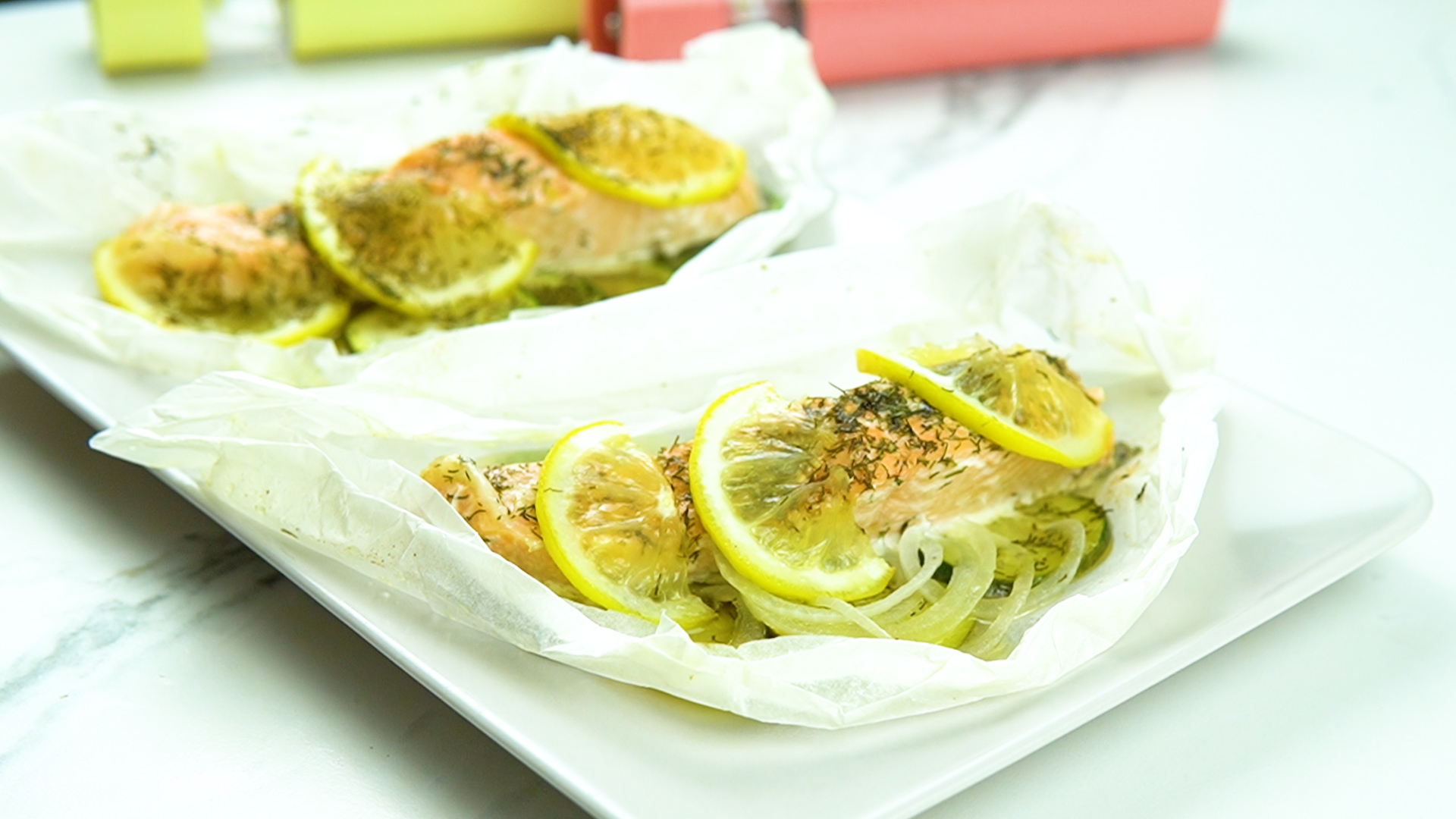 Traditional French Salmon en Papillote