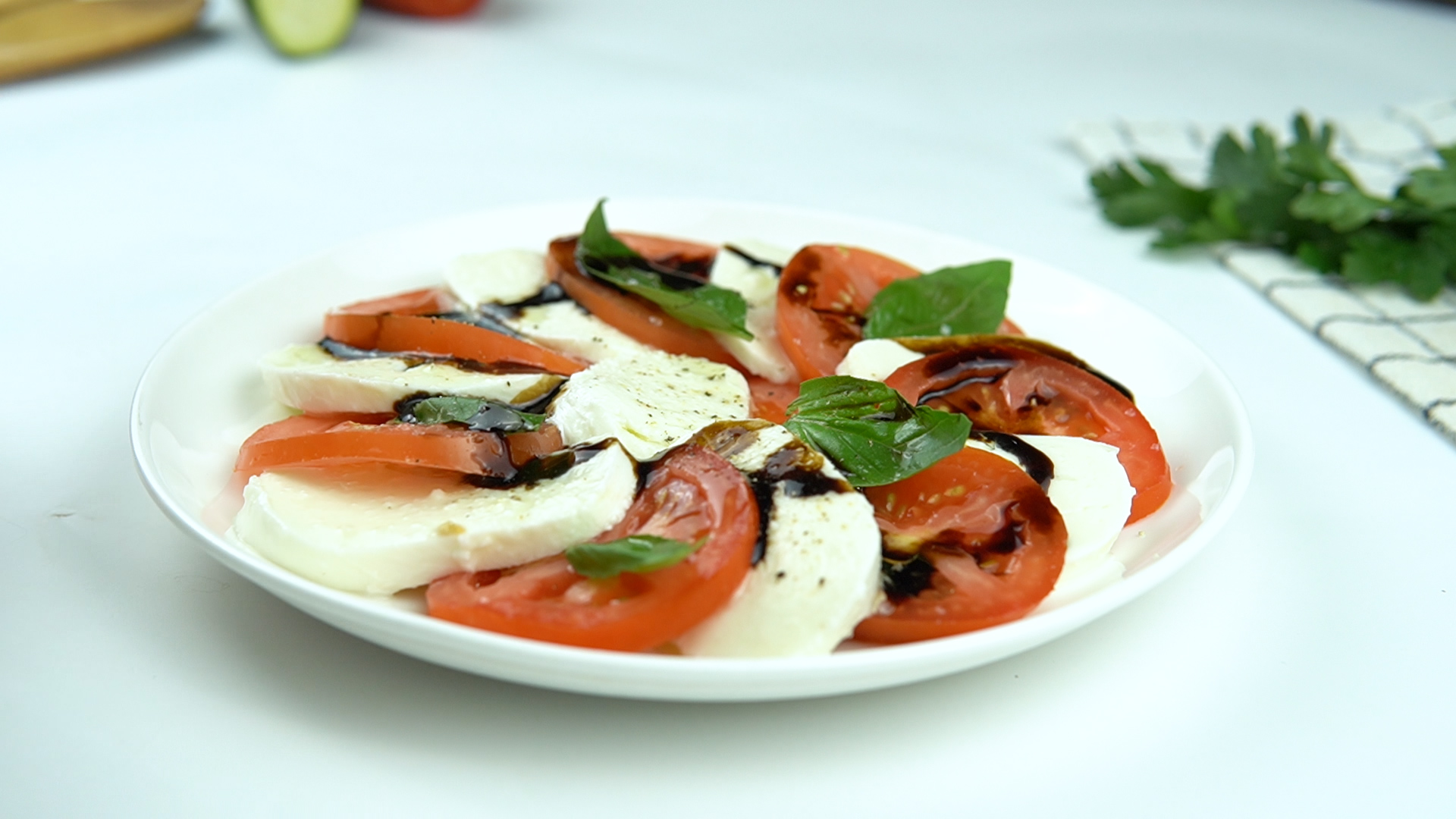 Traditional Italian Caprese Salad